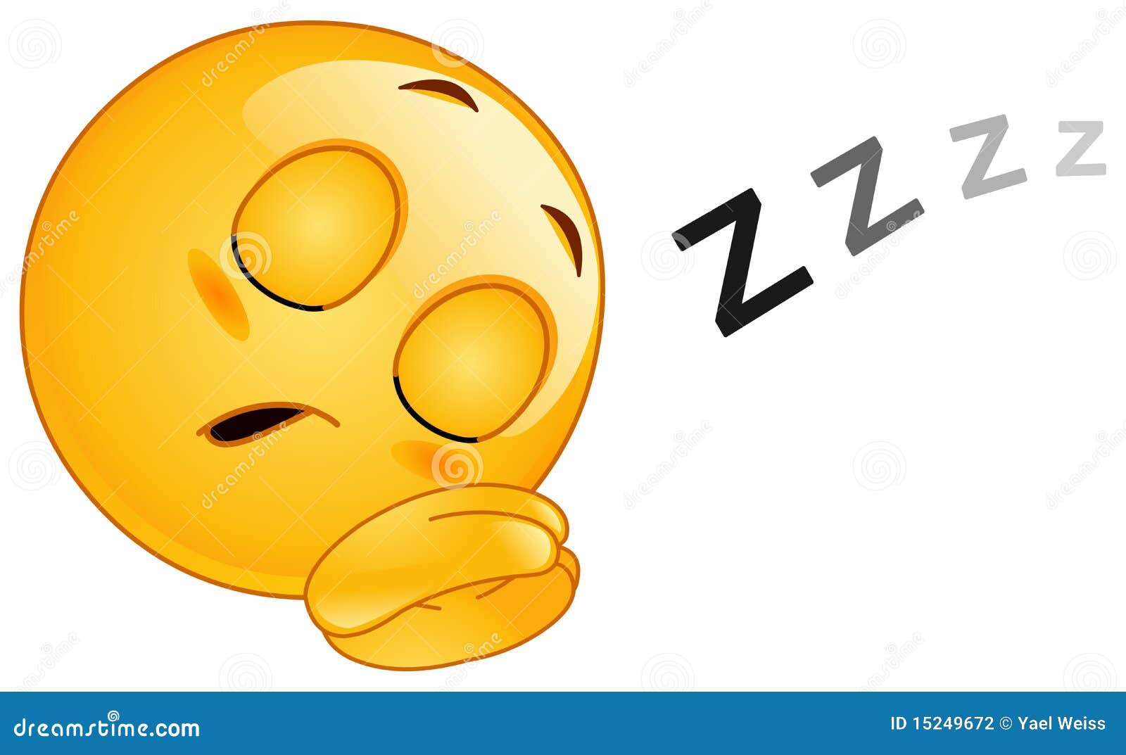 sleeping emoticon