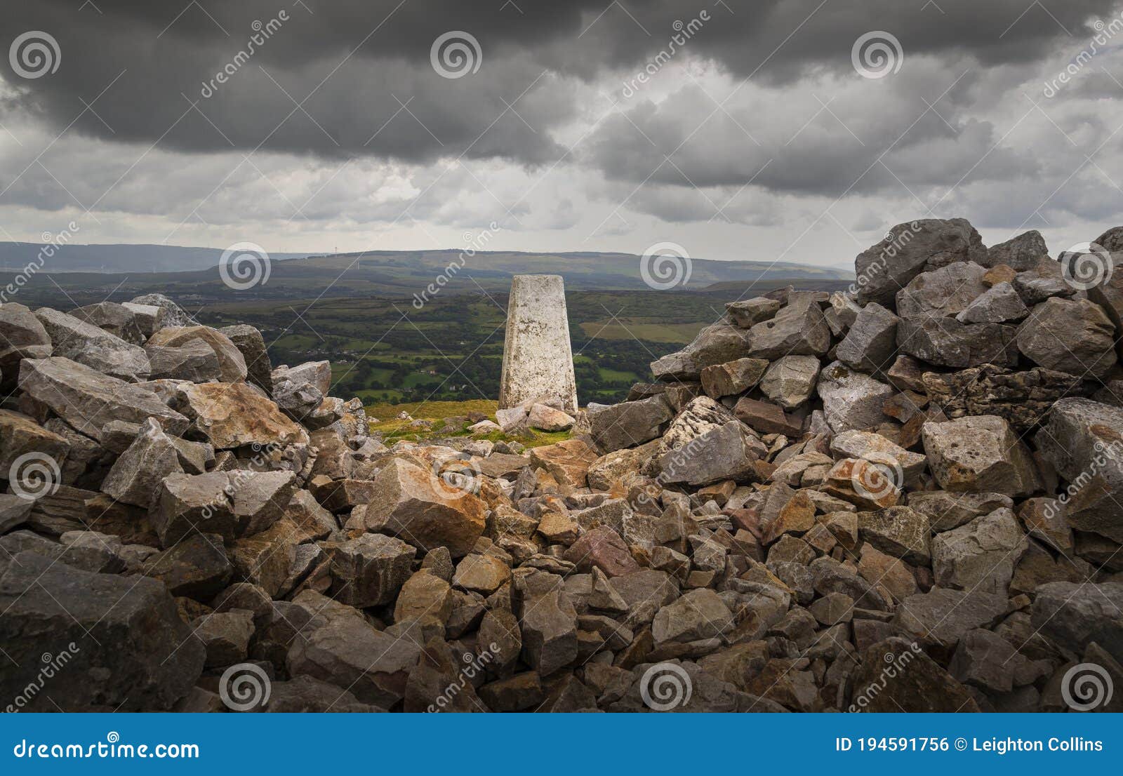 the sleeping giant`s trig point