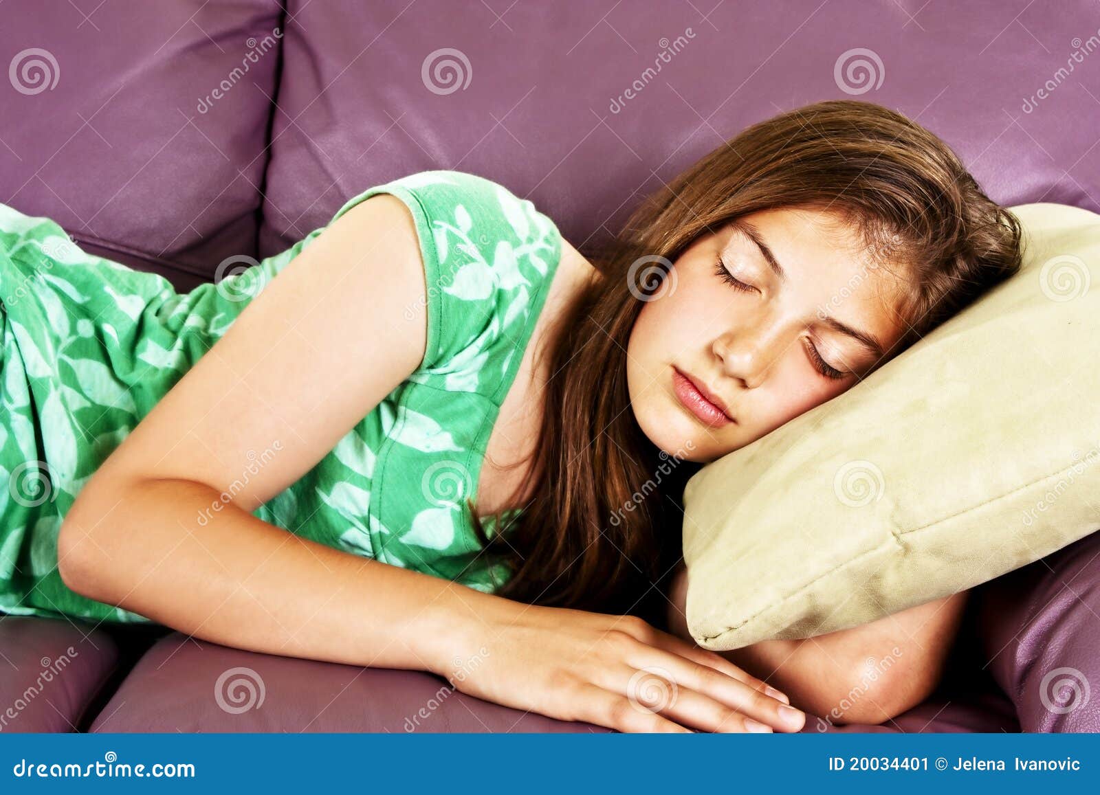 Sleeping Teen