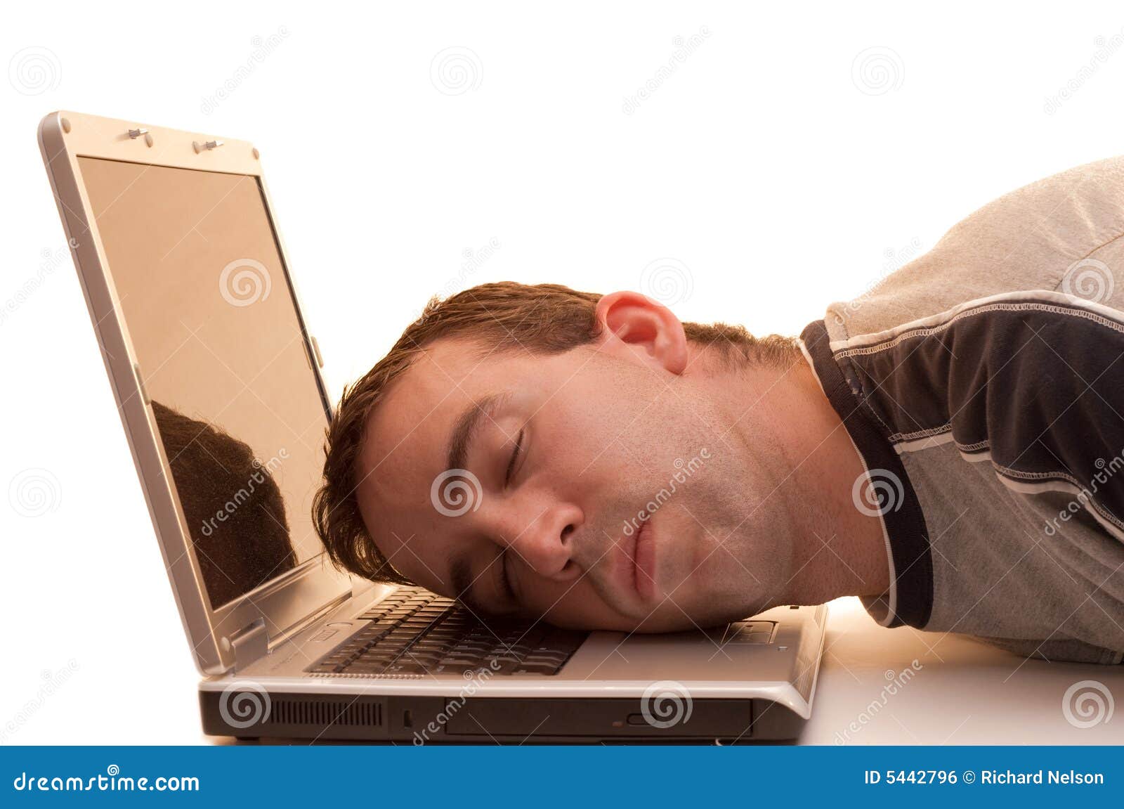Sleeping At Work Royalty Free Stock Image Image 5442796 
