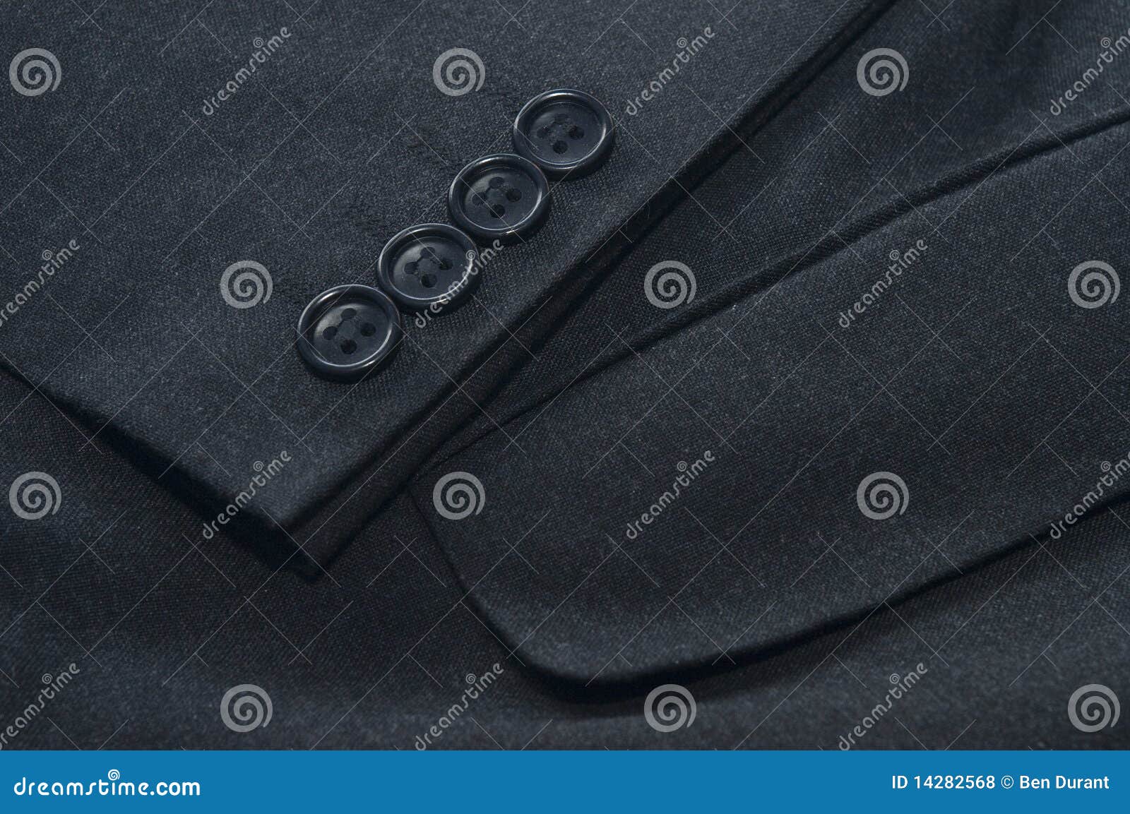 Sleeve and Pocket of Grey Suit Jacket. Stock Photo Image of grey