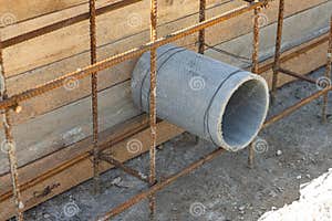 Sleeve For The Withdrawal Of Communications From An Asbestos Pipe Sleeve For The Withdrawal Of Communications From An Asbestos Pipe