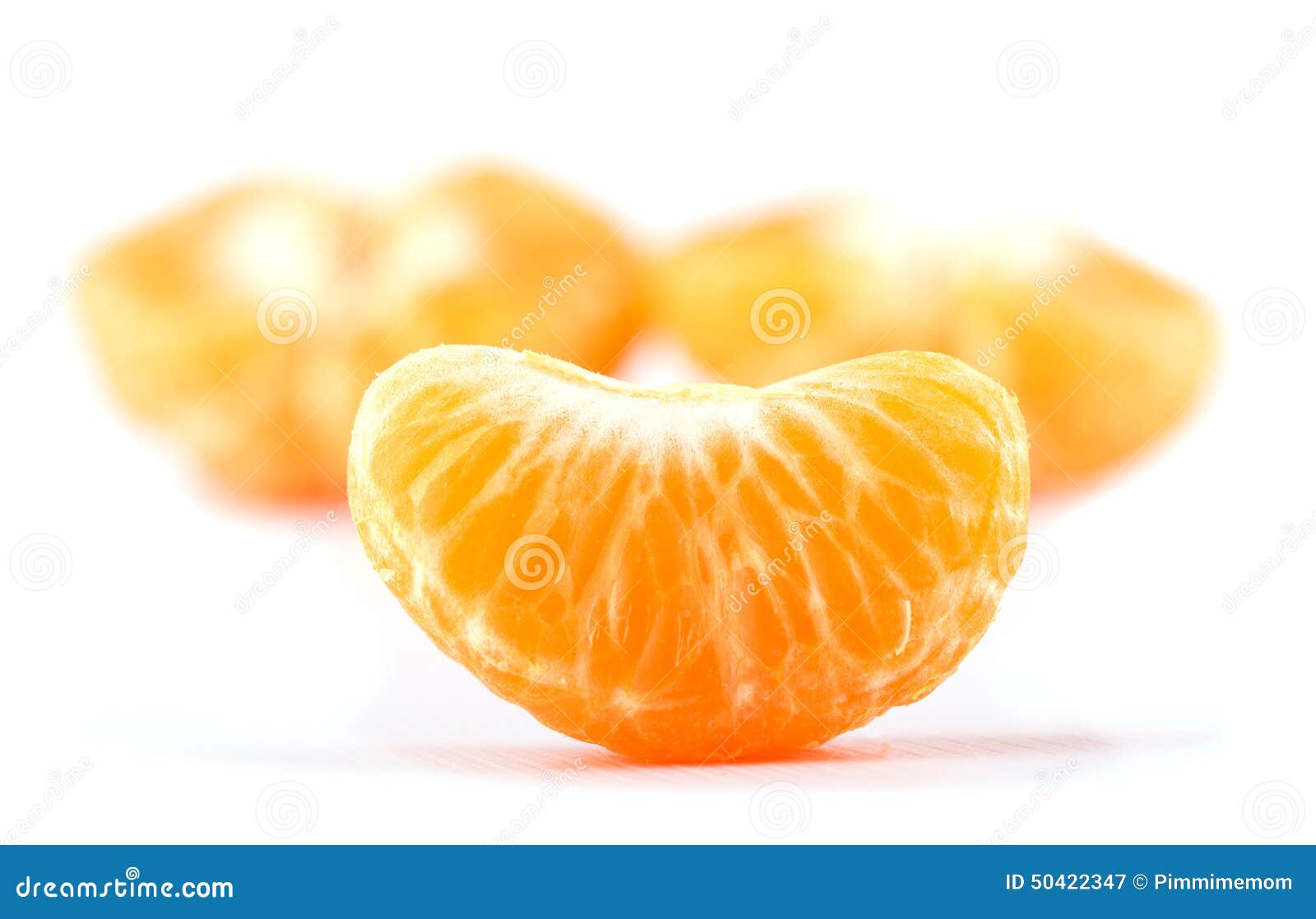 Slice of Clementine orange stock image. Image of citrus - 50422347