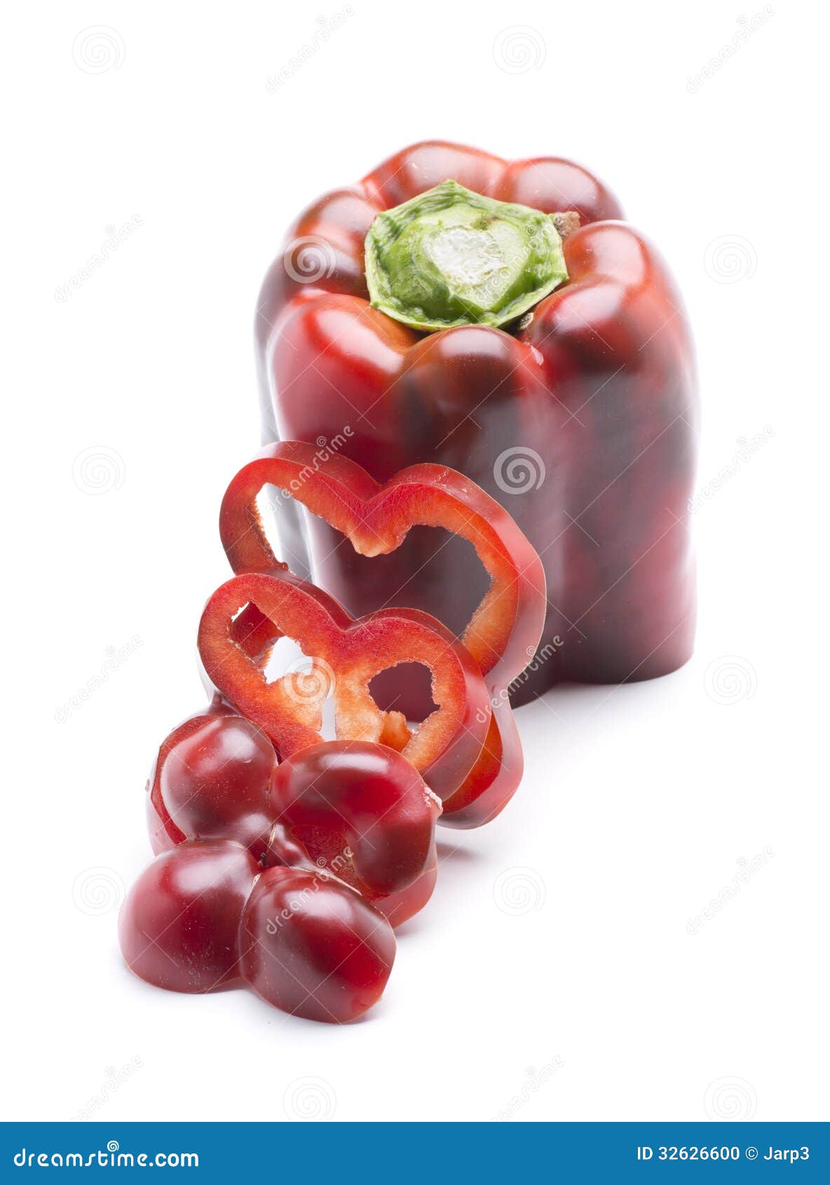 Slice pepper stock photo. Image of food, vegetables, delicious 32626600