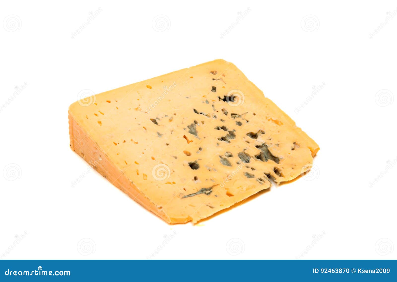 Slice of Soft Blue Cheese with Mold Stock Photo Image of appetizer