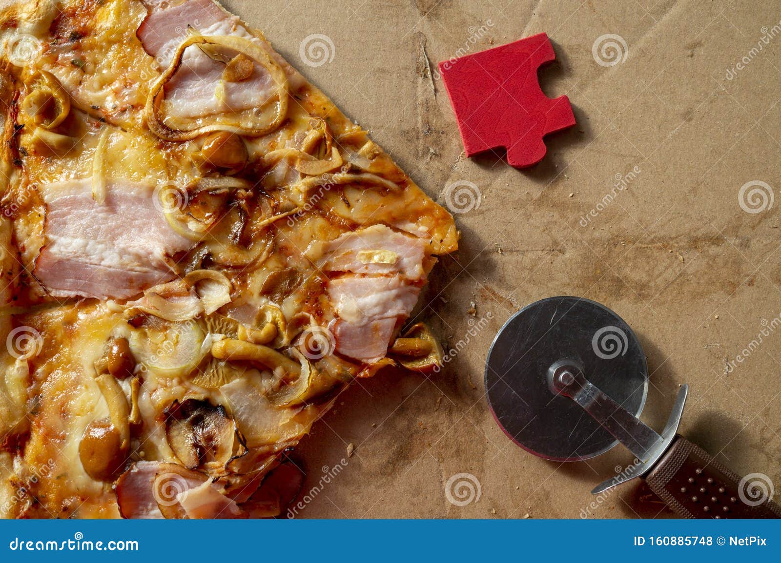 Pizza Puzzle Stock Illustration - Download Image Now - Child