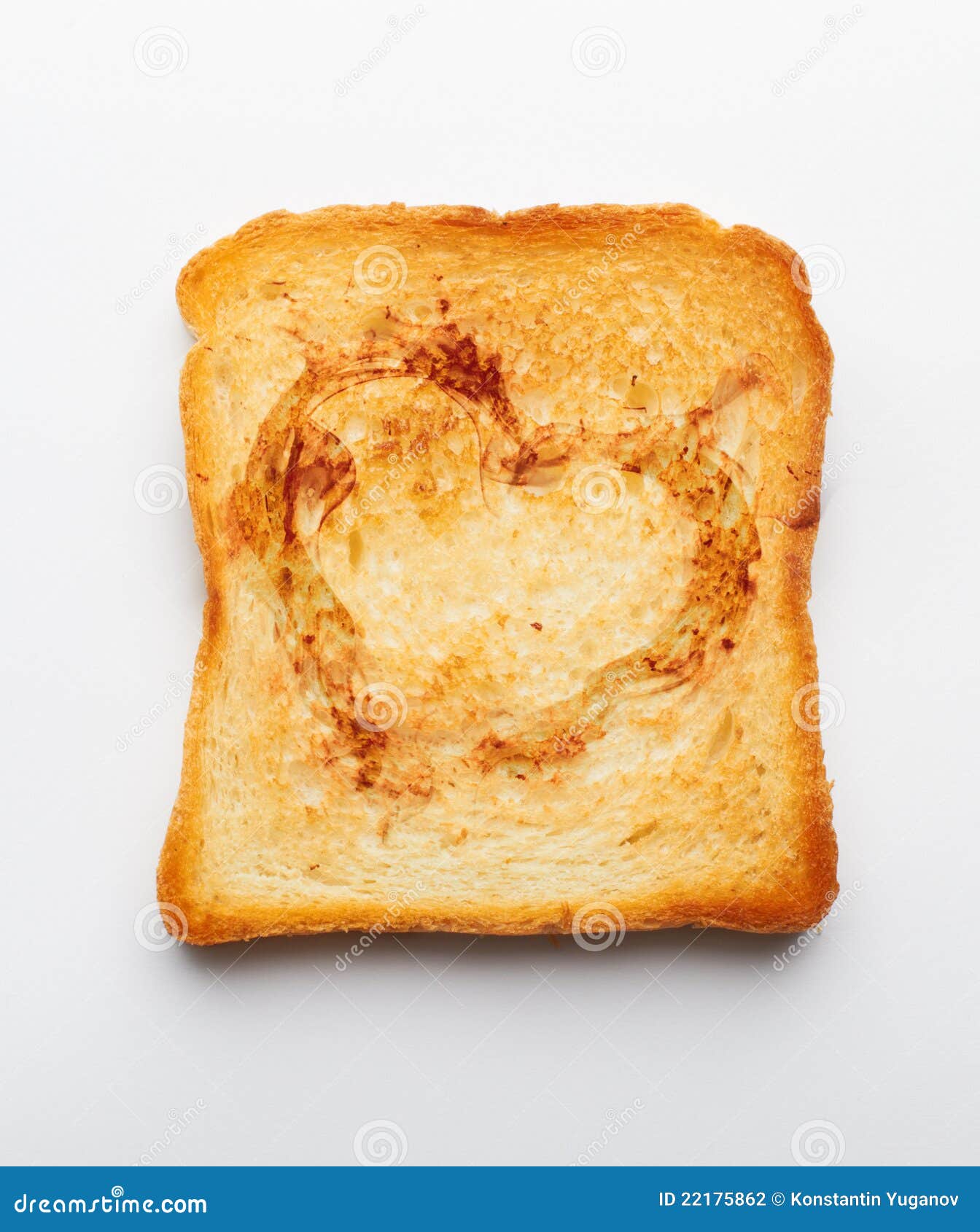 slice of toast stock photo image of lunch toast healthy 22175862