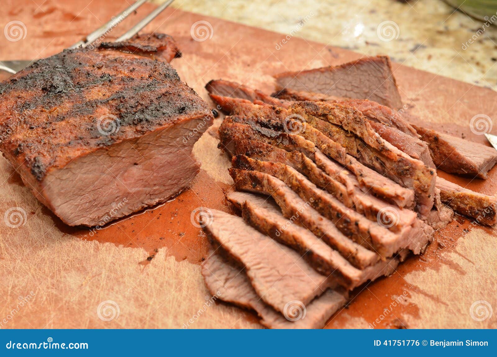 sliced beef tri tip