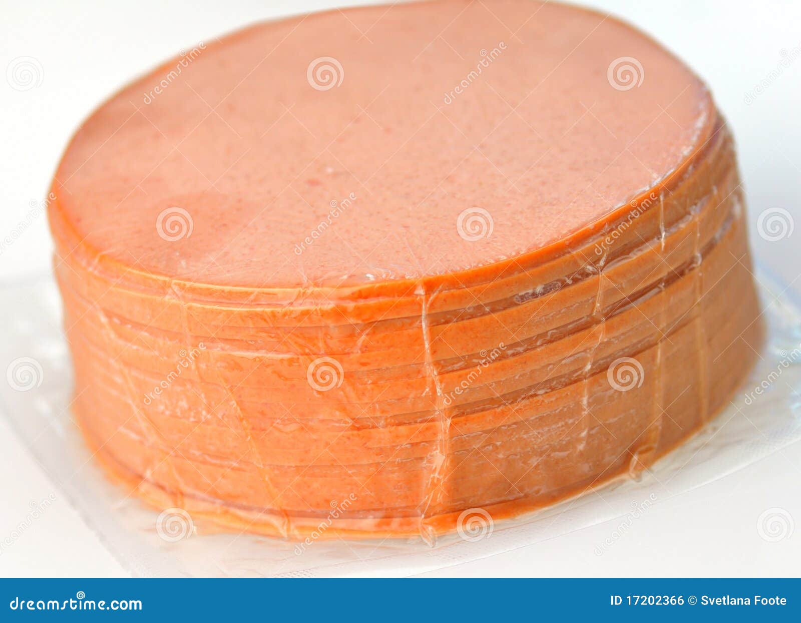 sliced bologna