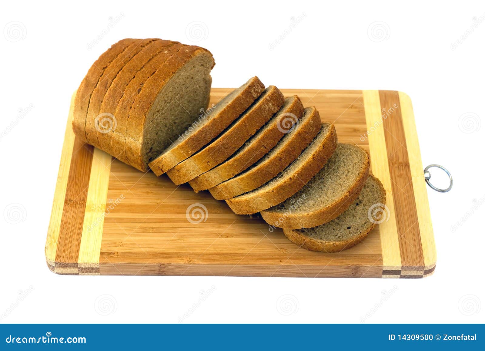 Sliced Brown bread stock photo. Image of fresh, brown 14309500