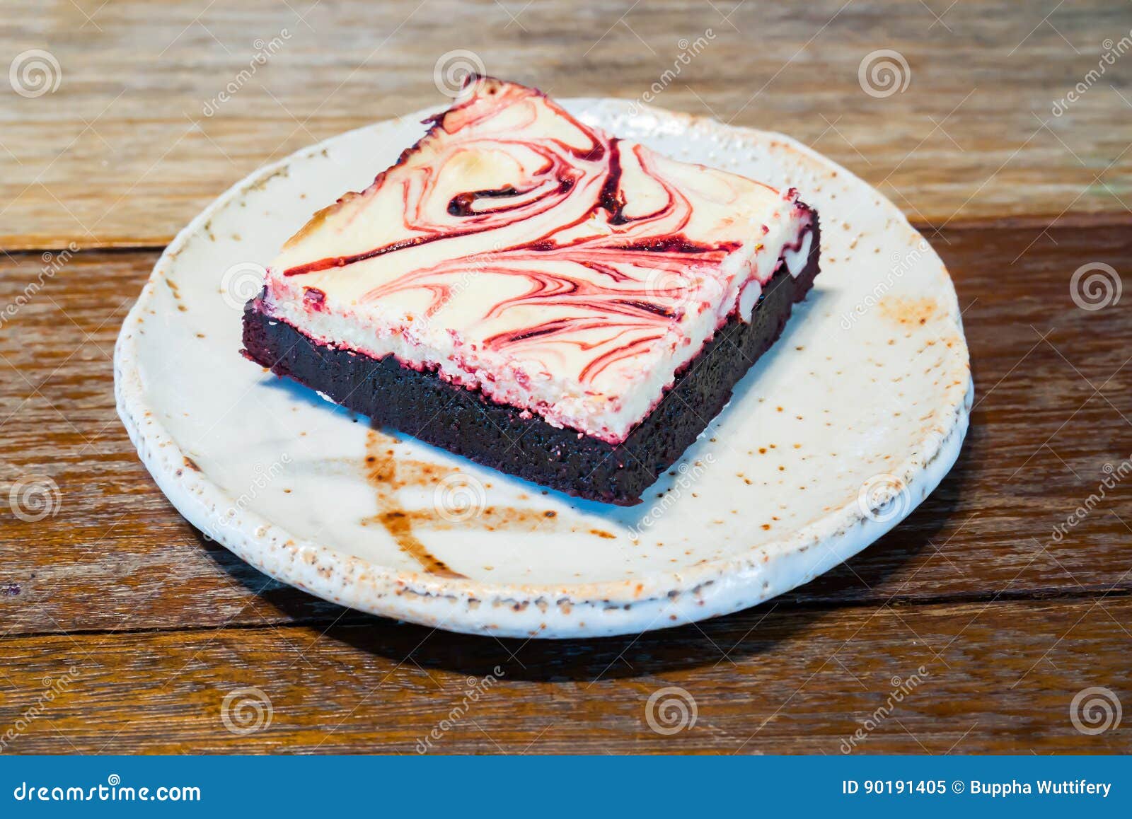 Sliced Brownie on Ceramic Dish Stock Image Image of breakfast, sliced