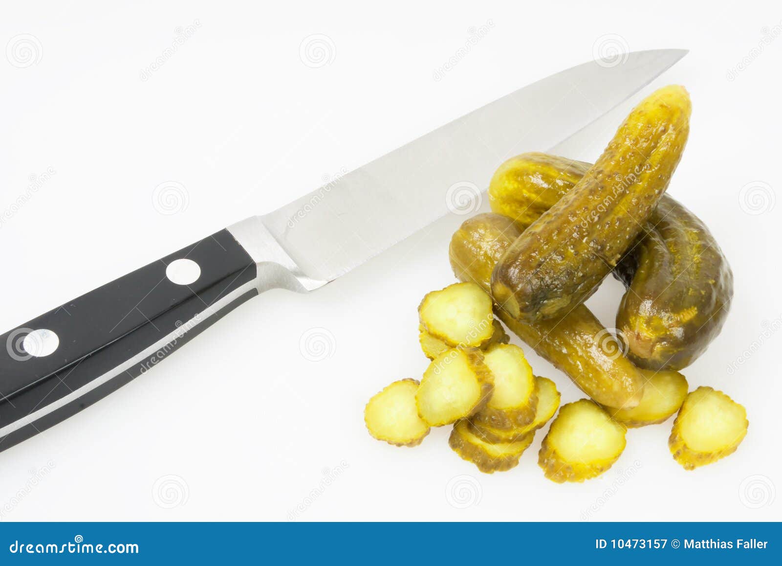 Sliced cornichons stock image. Image of food, vegetables 10473157