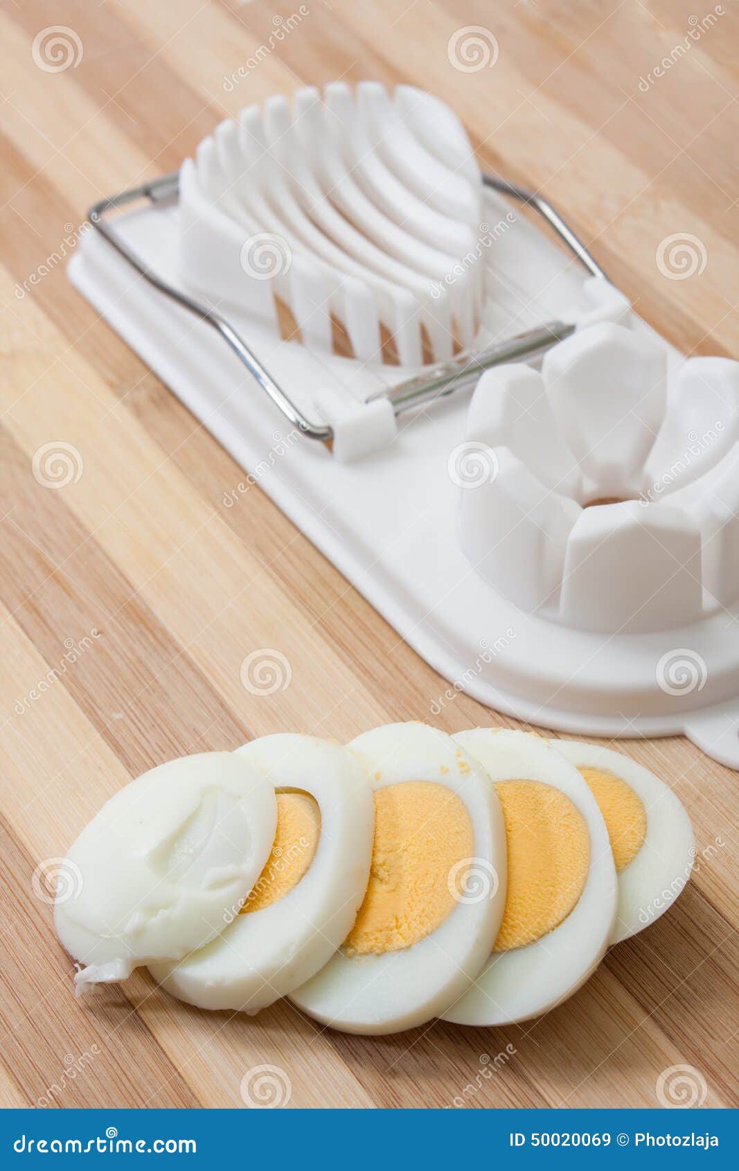 Sliced Egg On The Egg Chopper Stock Image Image of chopped, equipment