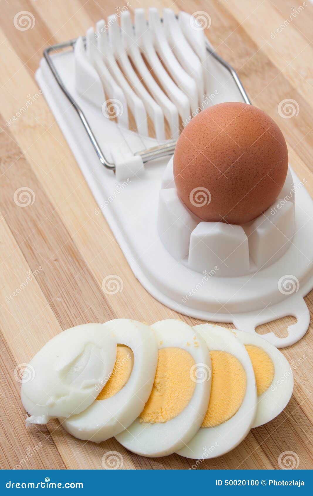 Sliced Egg on the Egg Chopper Stock Photo Image of housing, chopped