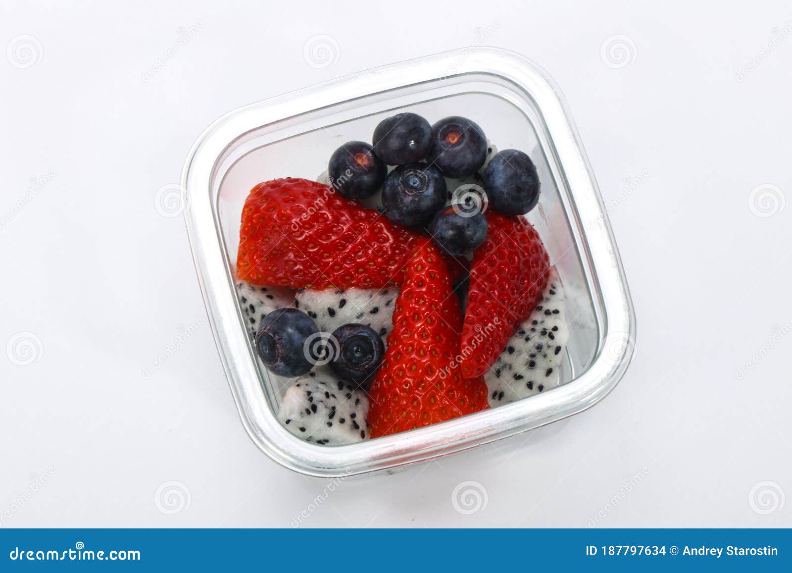 Sliced Fruit Mix in the Box Stock Photo Image of gourmet, food 187797634