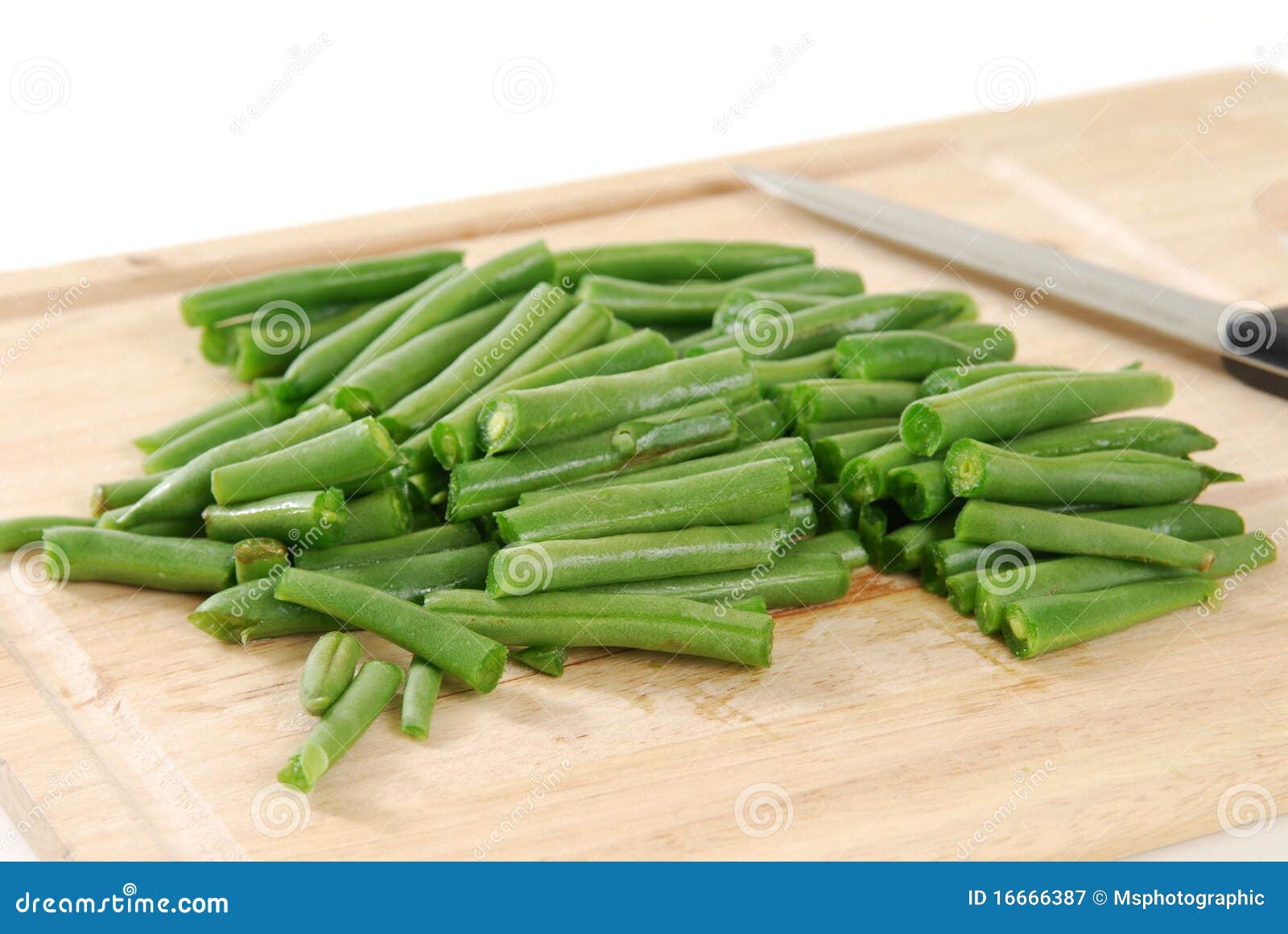 Sliced green beans stock image. Image of green, cutting 16666387
