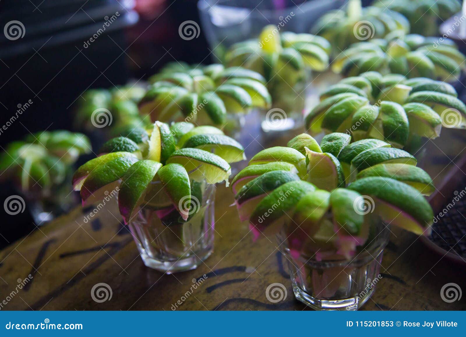 Sliced lime stock image. Image of drinks, lime, food 115201853