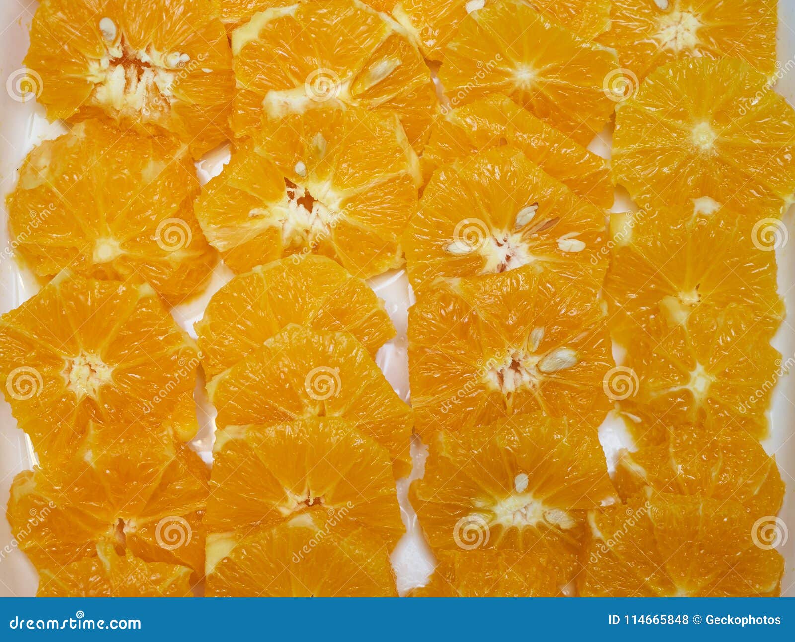 Sliced Orange Fruit Background Stock Photo Image Of Closeup Food