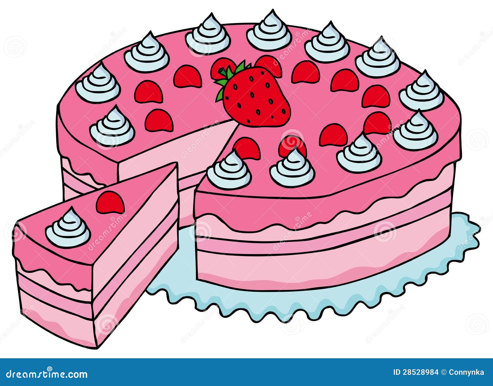 23,887 Cake Slice Cartoon Images, Stock Photos & Vectors | Shutterstock