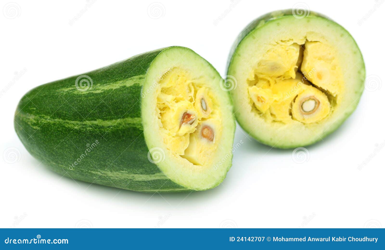 Sliced pointed gourds stock image. Image of fresh, garden 24142707
