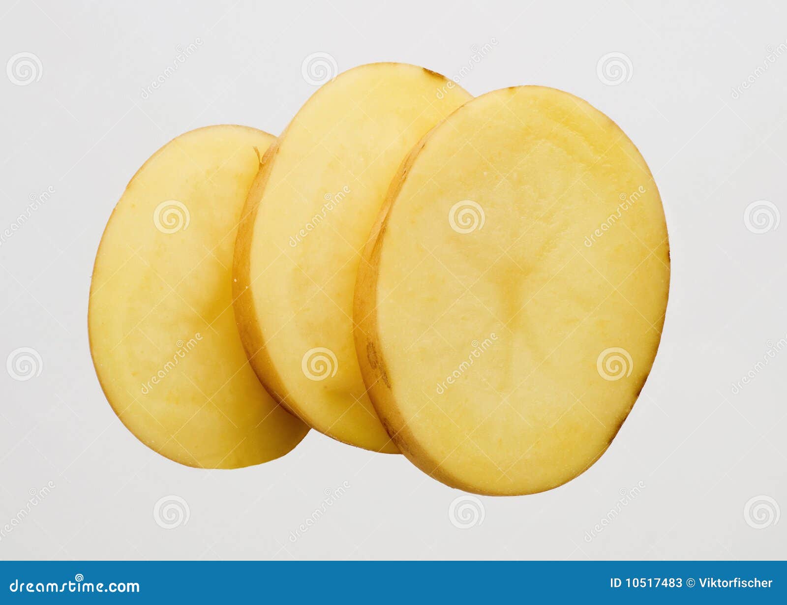 Sliced Potato Stock Photos - Image: 10517483