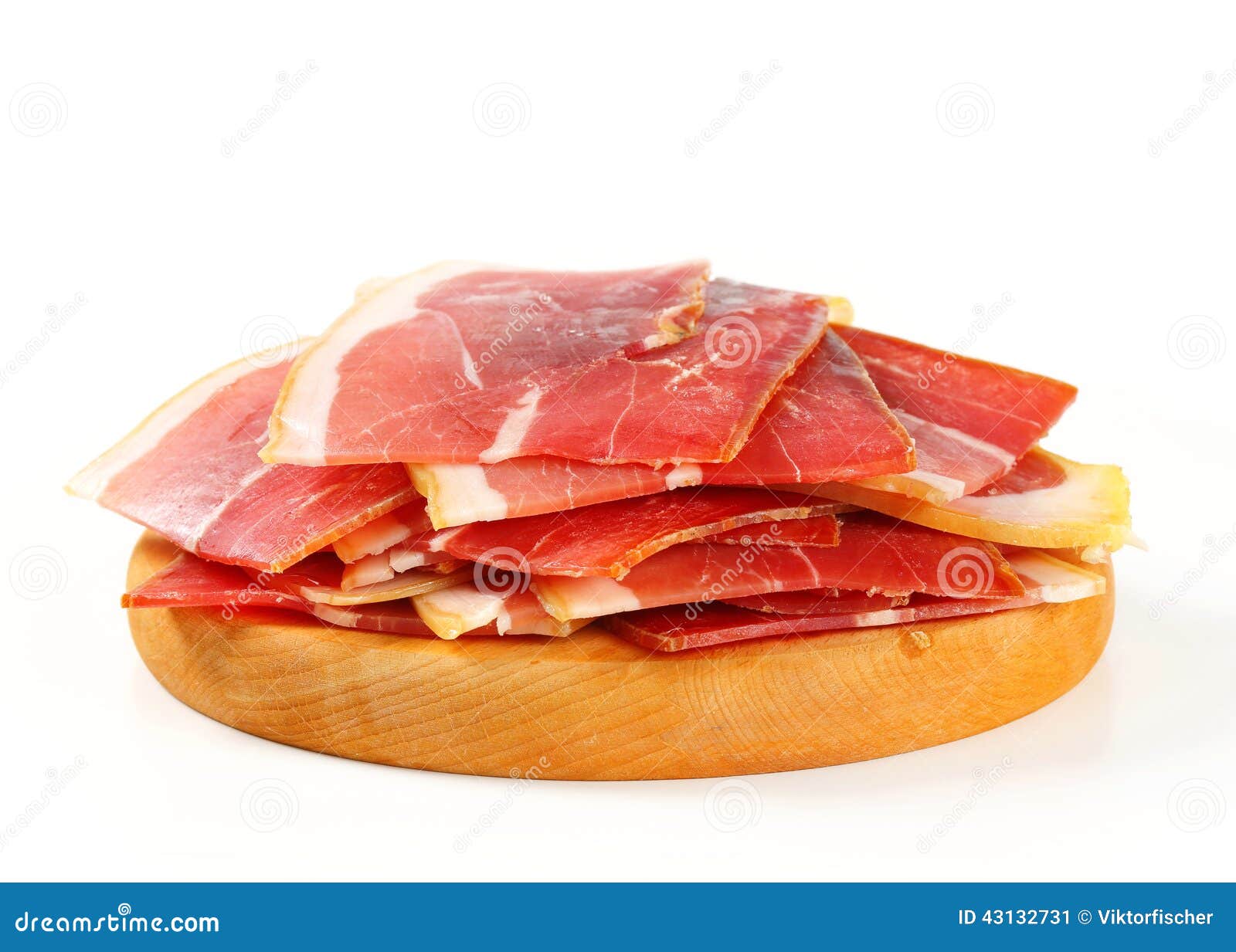 sliced prosciutto crudo