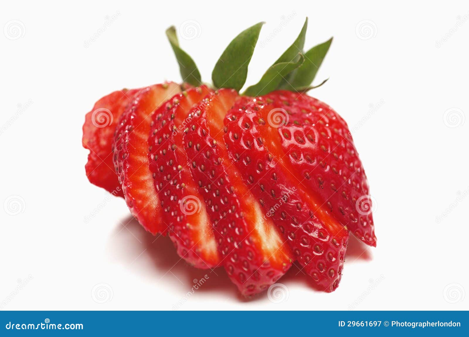 Sliced Strawberry stock image. Image of healthy, nutritional 29661697