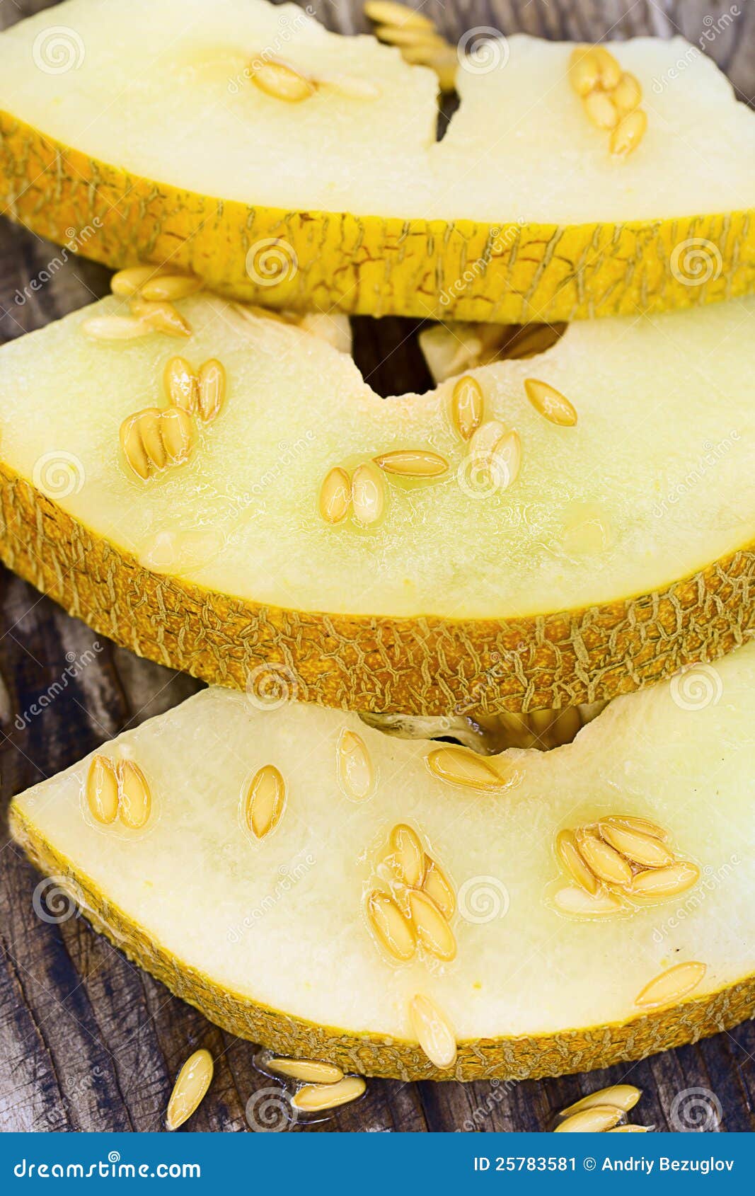 Sliced sweet melon stock image. Image of cutting, healthy 25783581