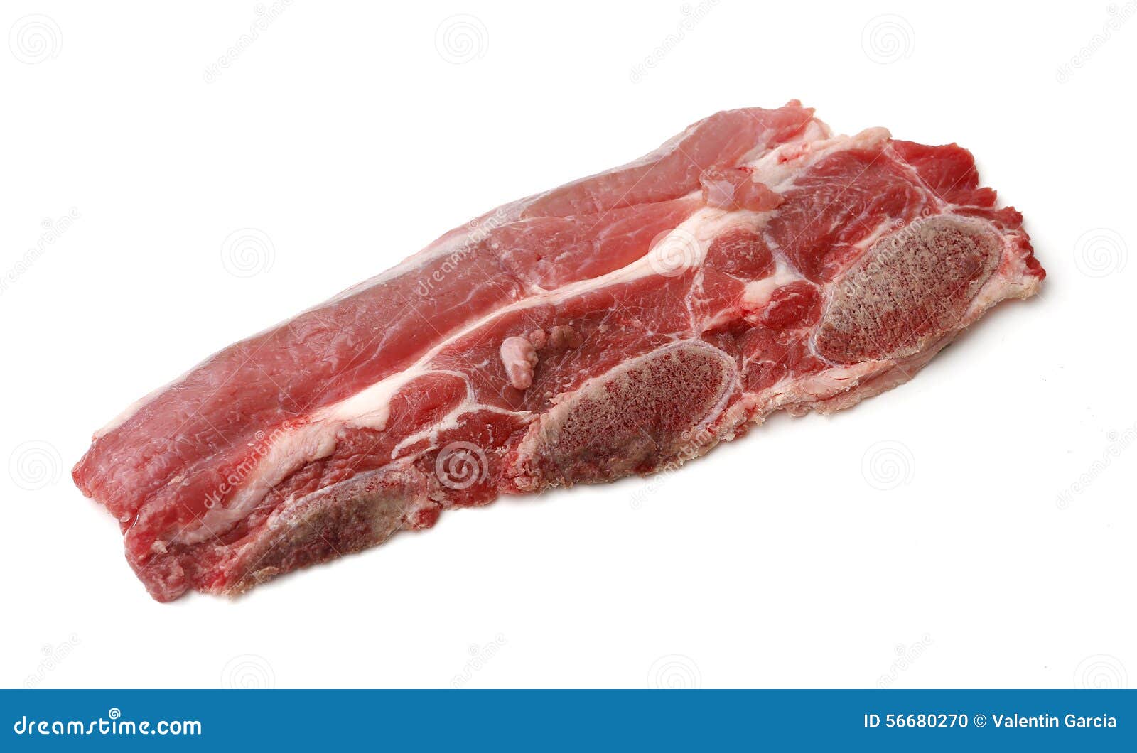 Sliced veal chop. Raw beef stock photo. Image of pork 56680270