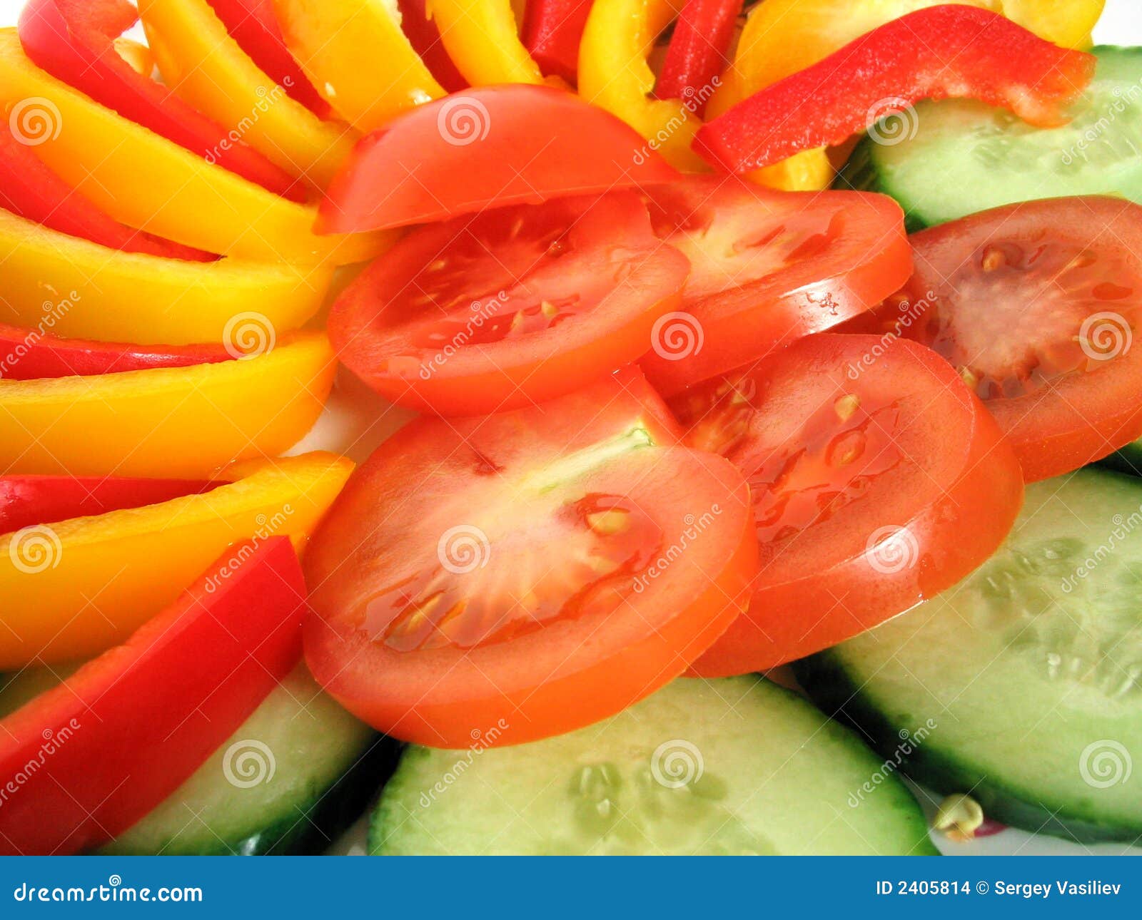 Sliced vegetables stock photo. Image of ingredients, holiday 2405814