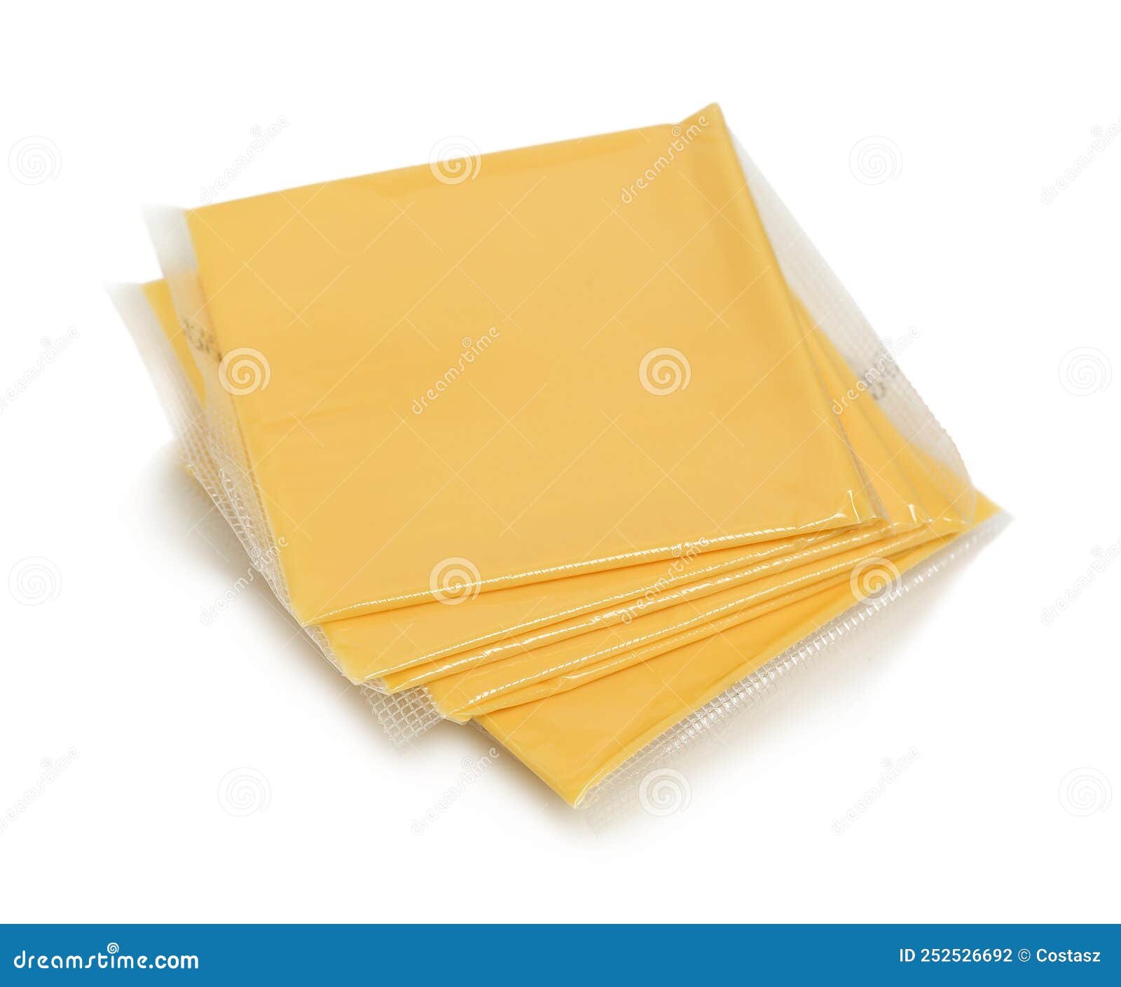 Slices of Cheddar Cheese Isolated Stock Photo Image of yellow, square 252526692