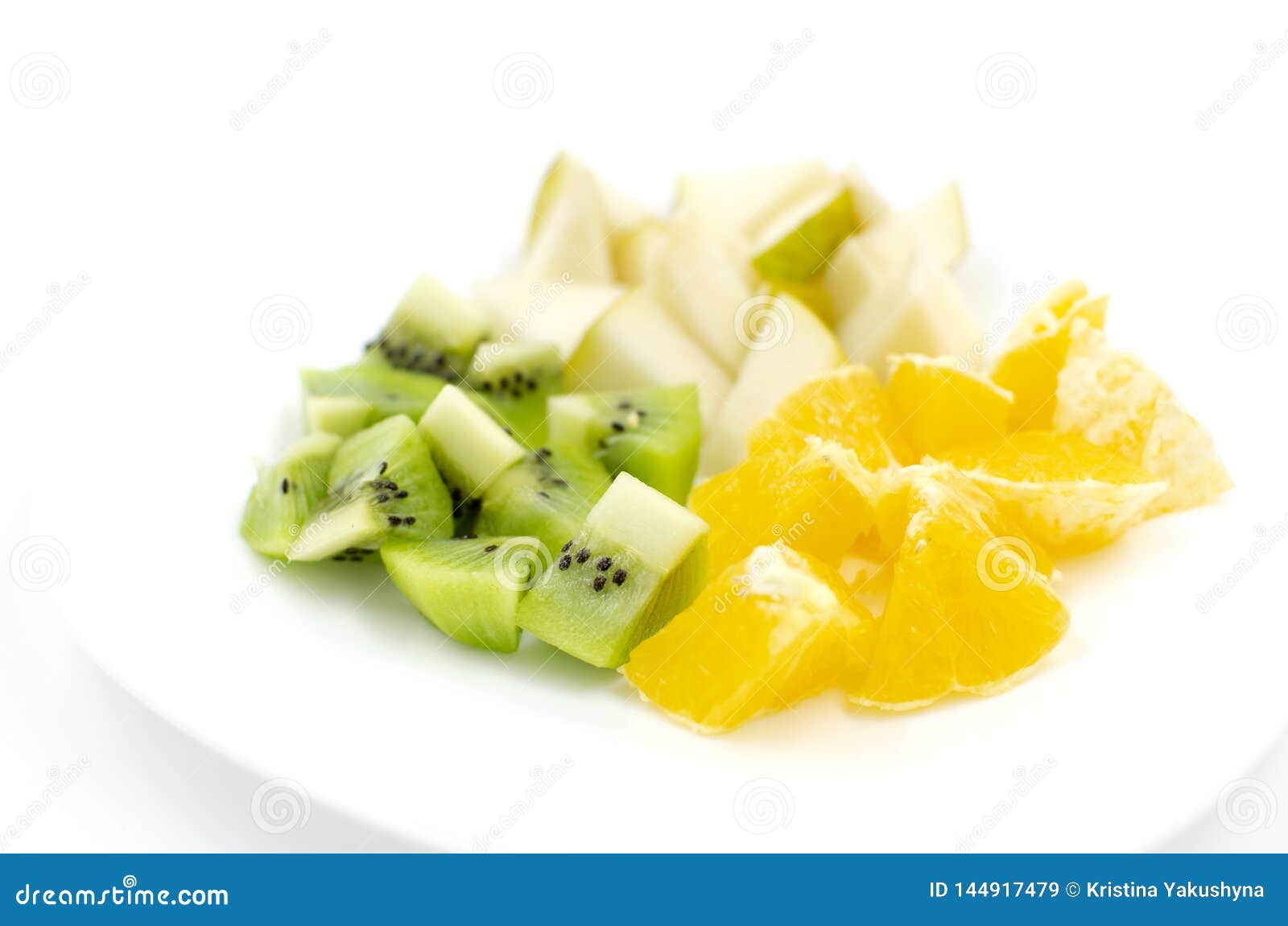Slices of Green Kiwi are on a White Background Stock Image Image of juicy, pieces 144917479
