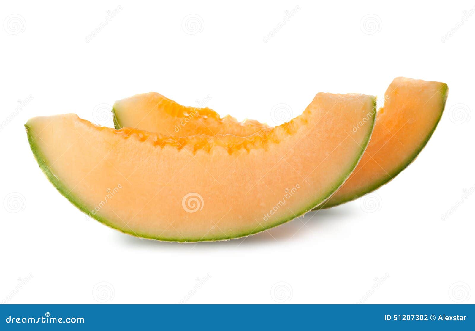 Slices Of Ripe Cantaloupe Melon Stock Photo Image of fresh, green