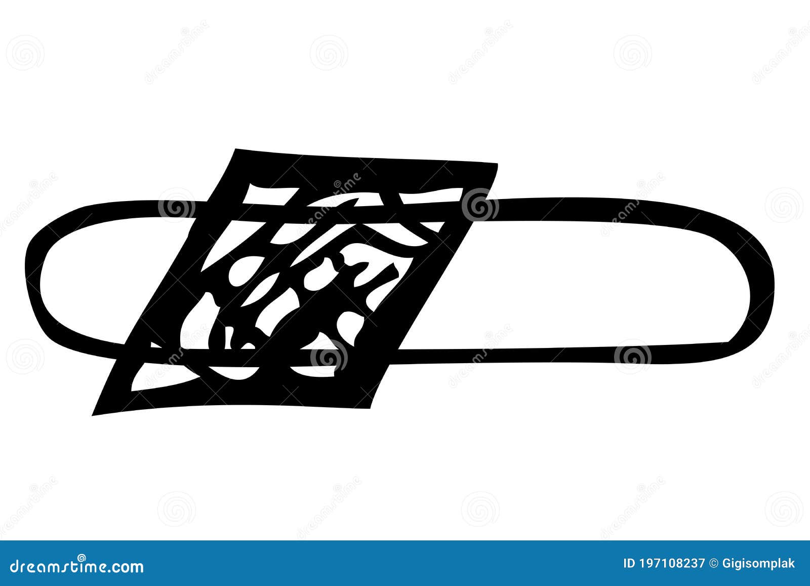 simple  simple hand draw sketch slide bar
