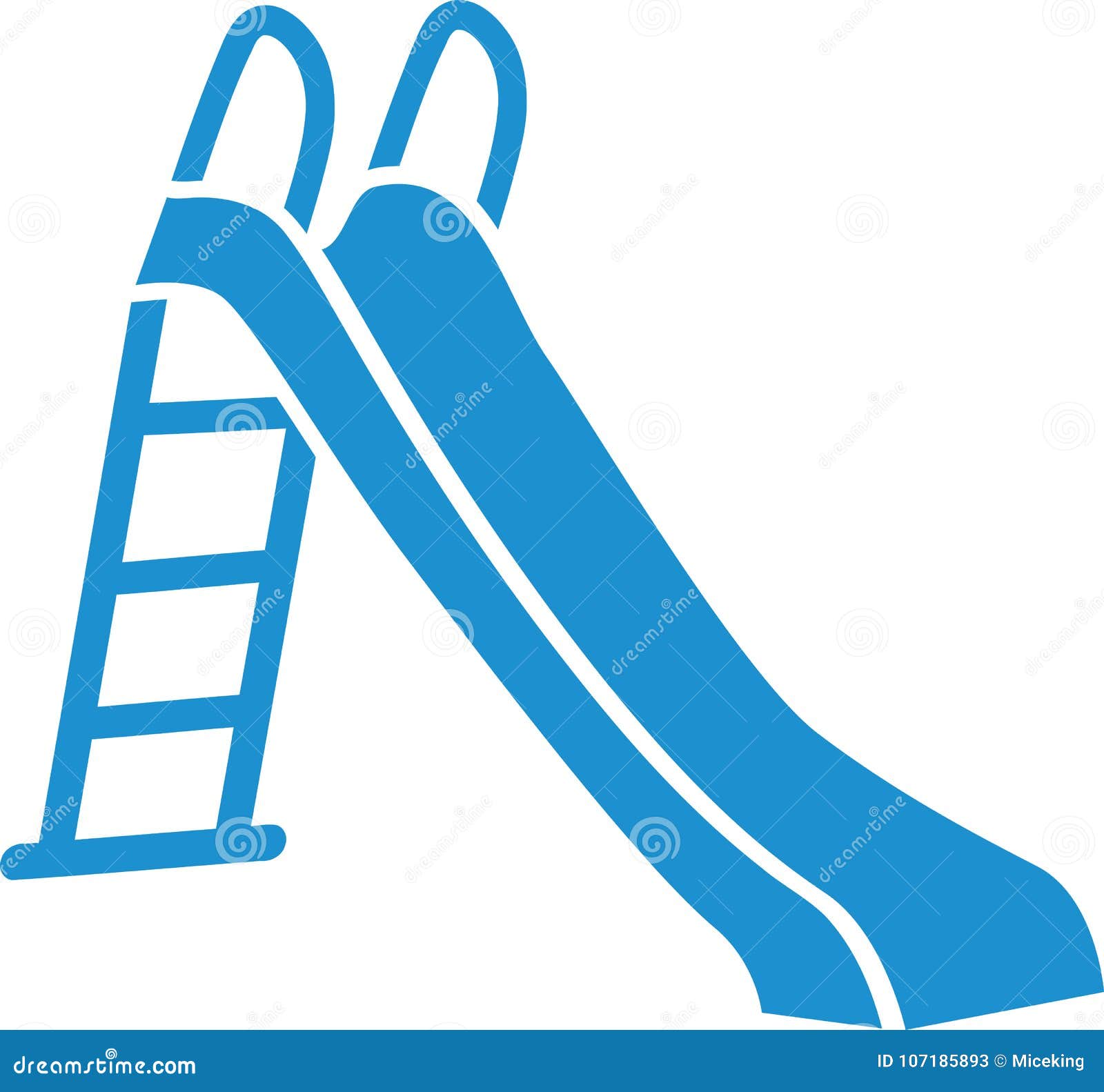 Download Slide playground icon stock vector. Illustration of baby - 107185893