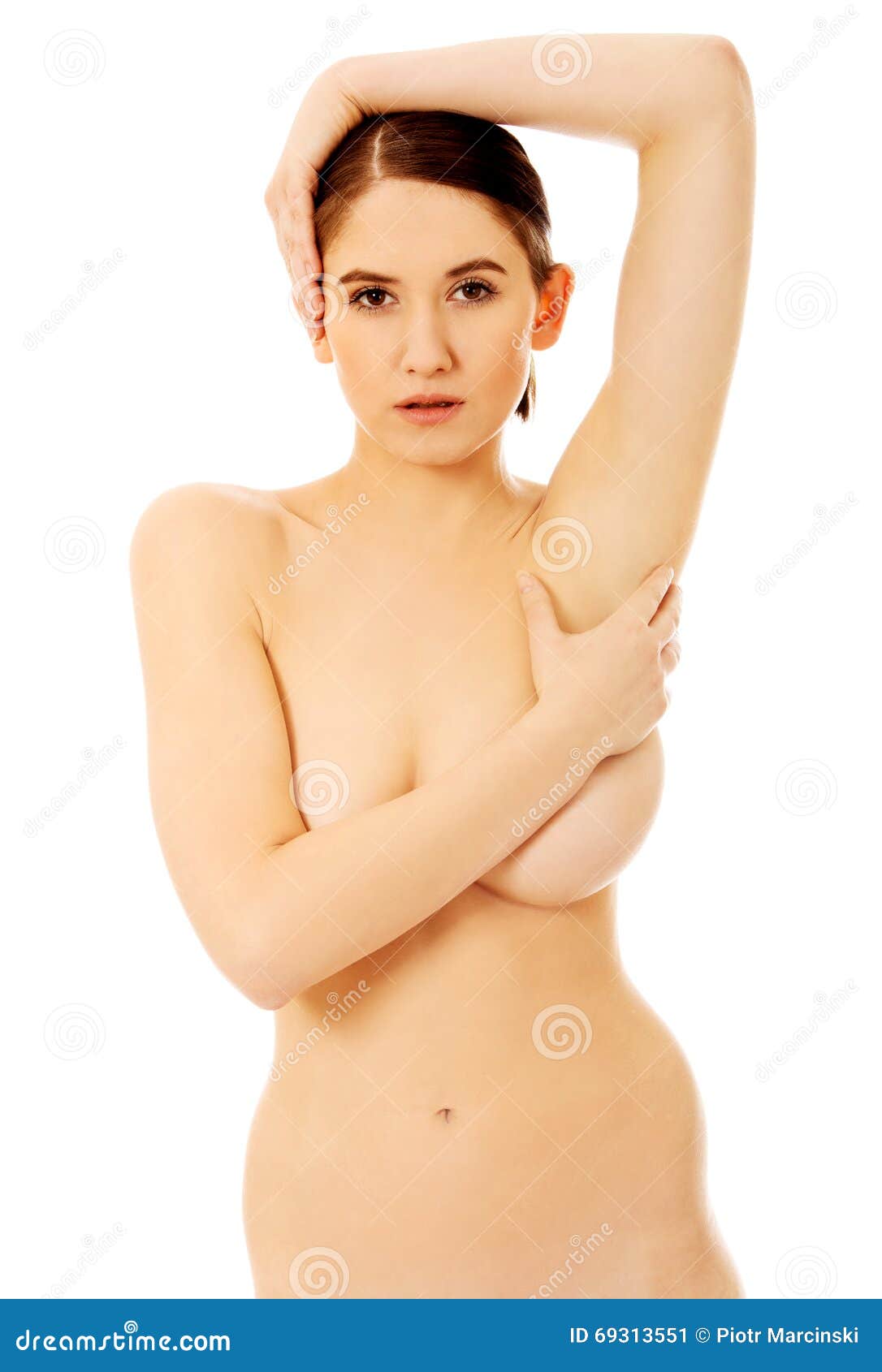 Naked women breast