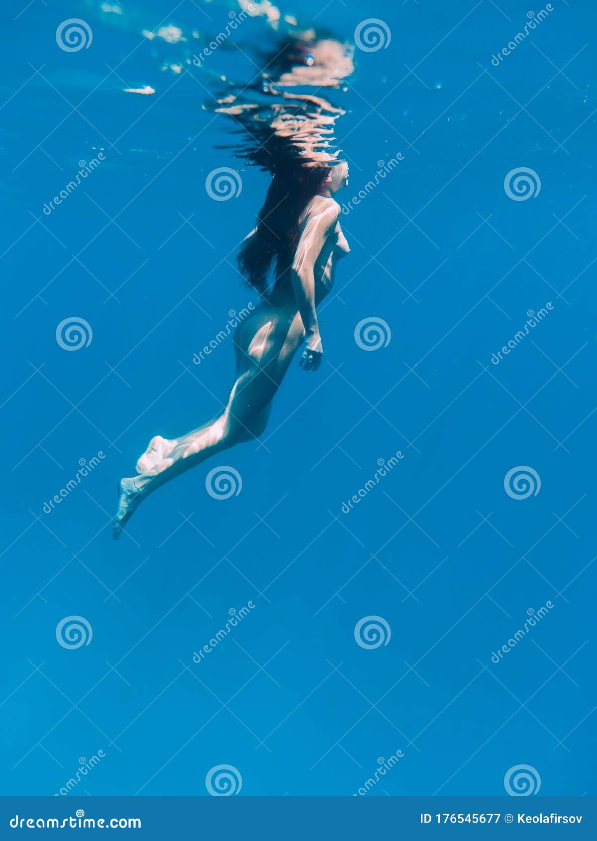 Naked Underwater