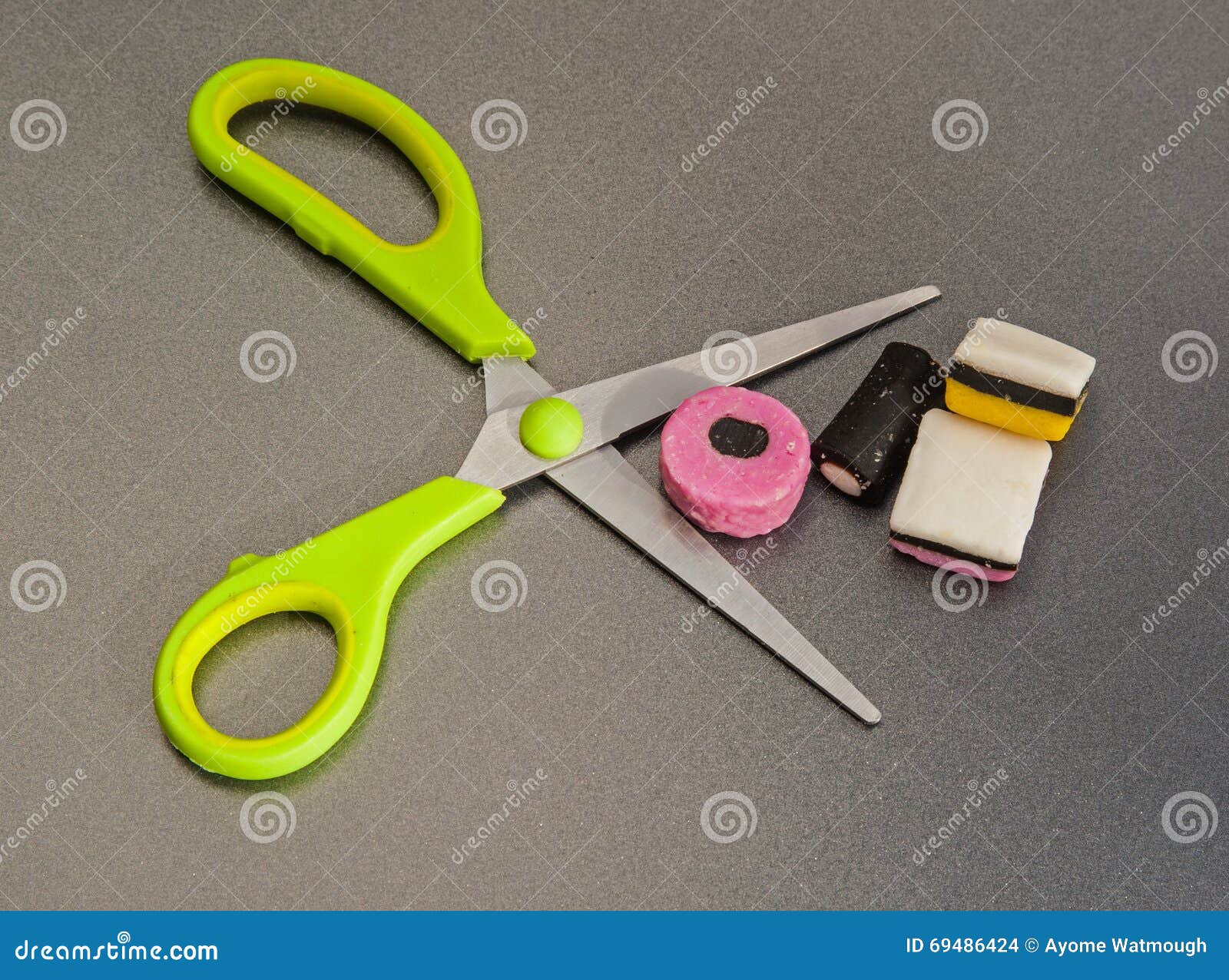 Slimming cut out sweets stock photo. Image of slim, surrounded 69486424