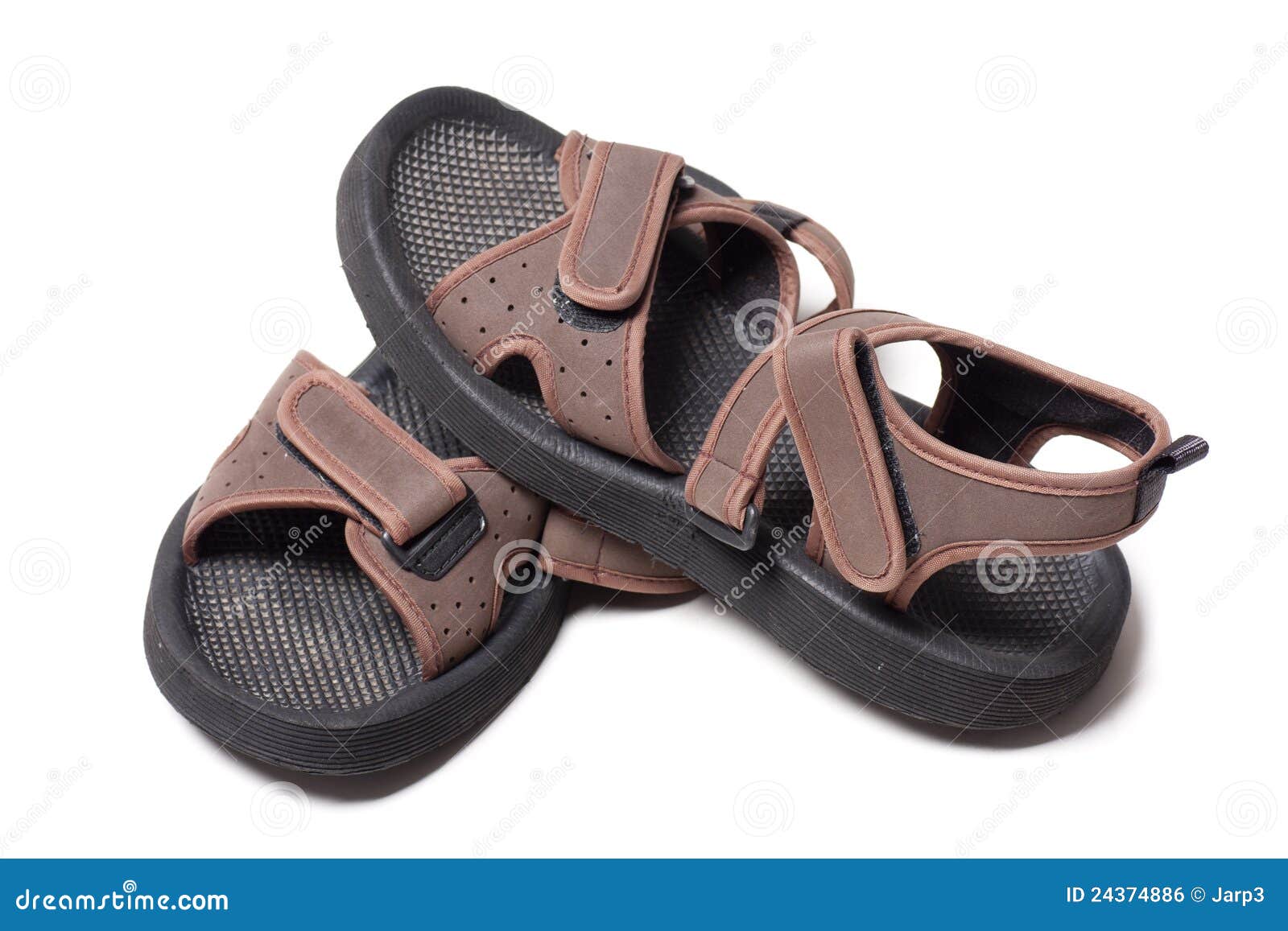 Slipper brown stock photo. Image of footware, slippers - 24374886