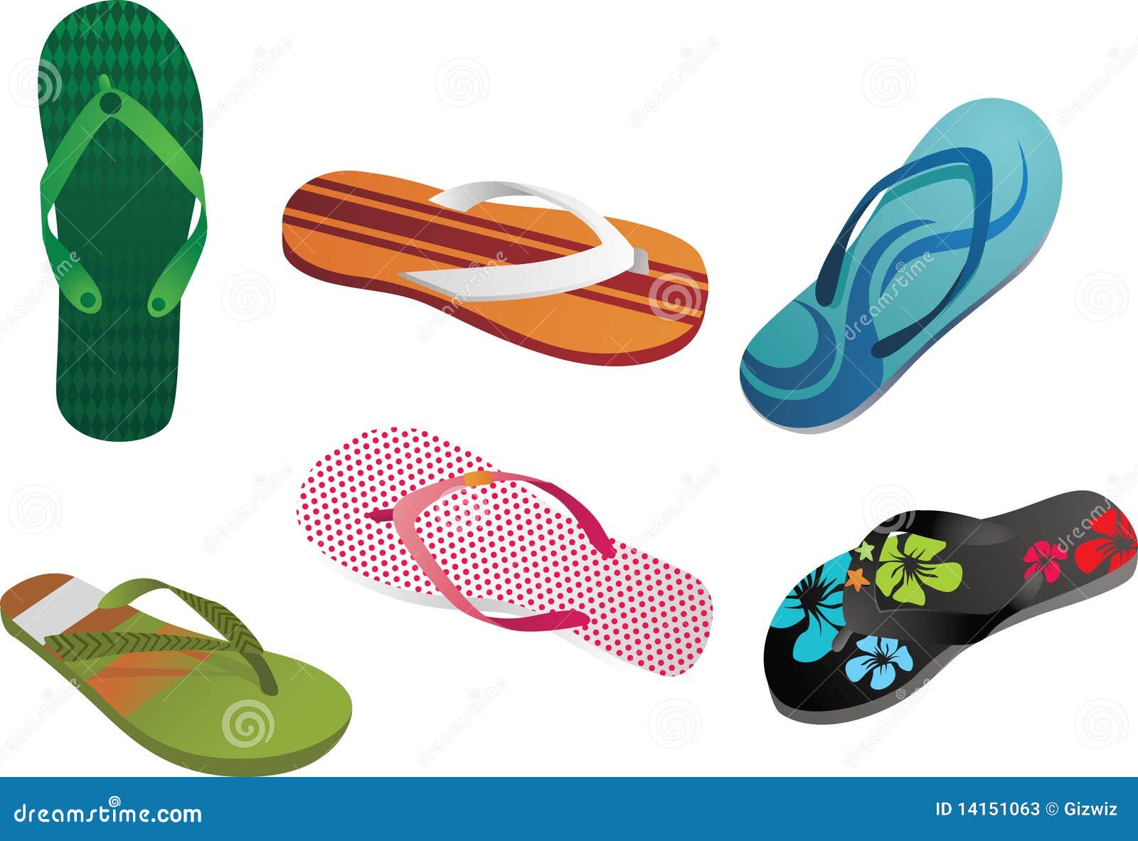 slippers & flip flops