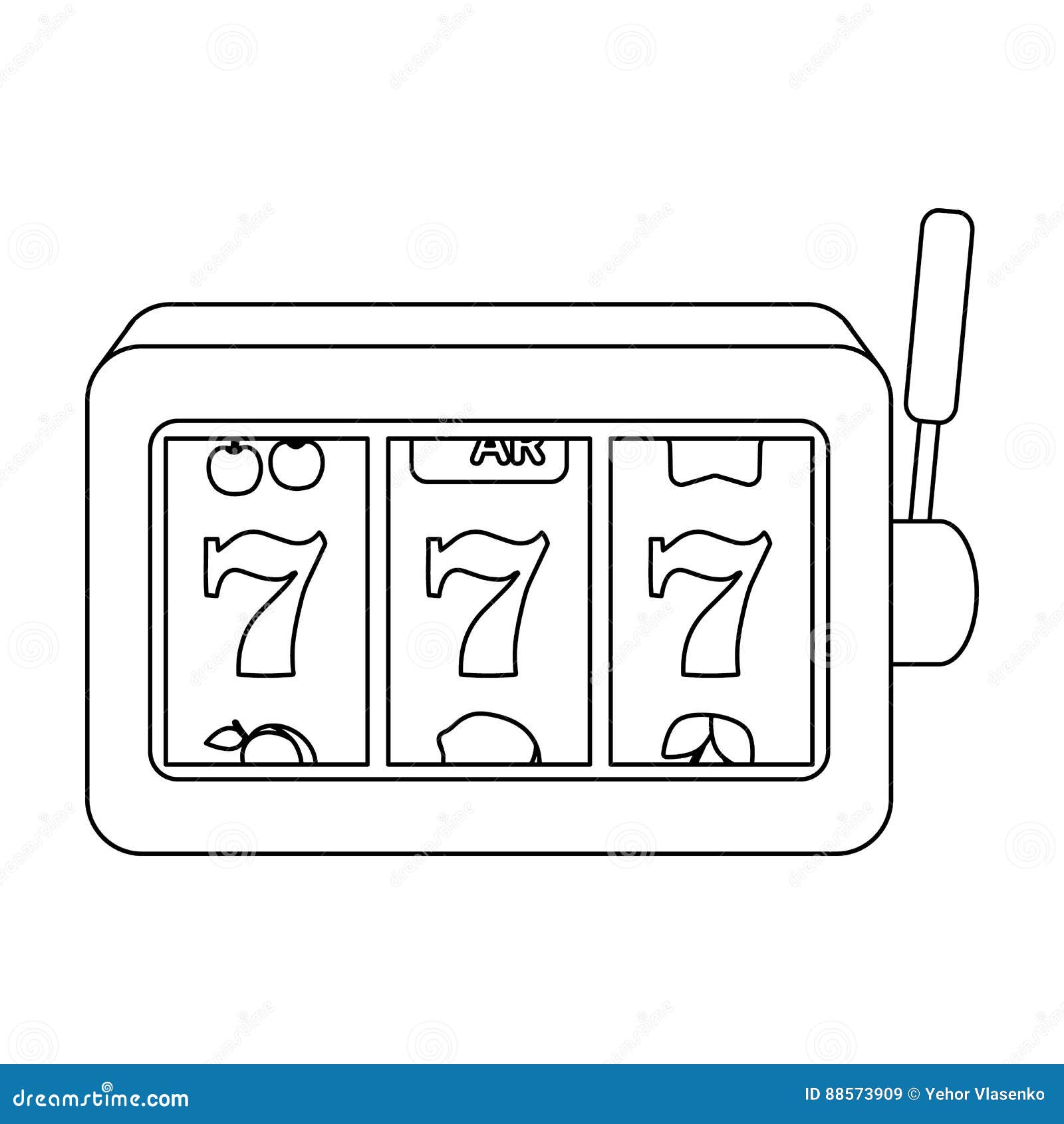 Slot Machine Clip Art Black And White Slot Machine Clip Art Black And White