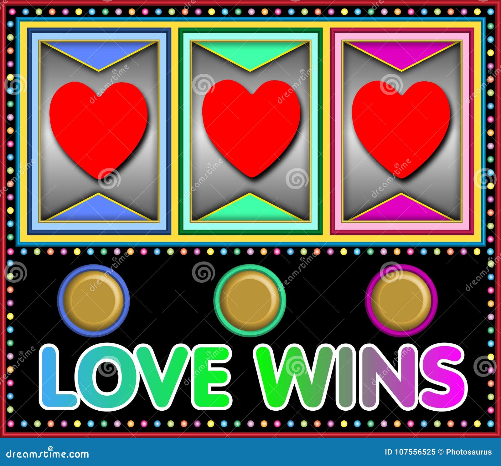 slot machine love wins