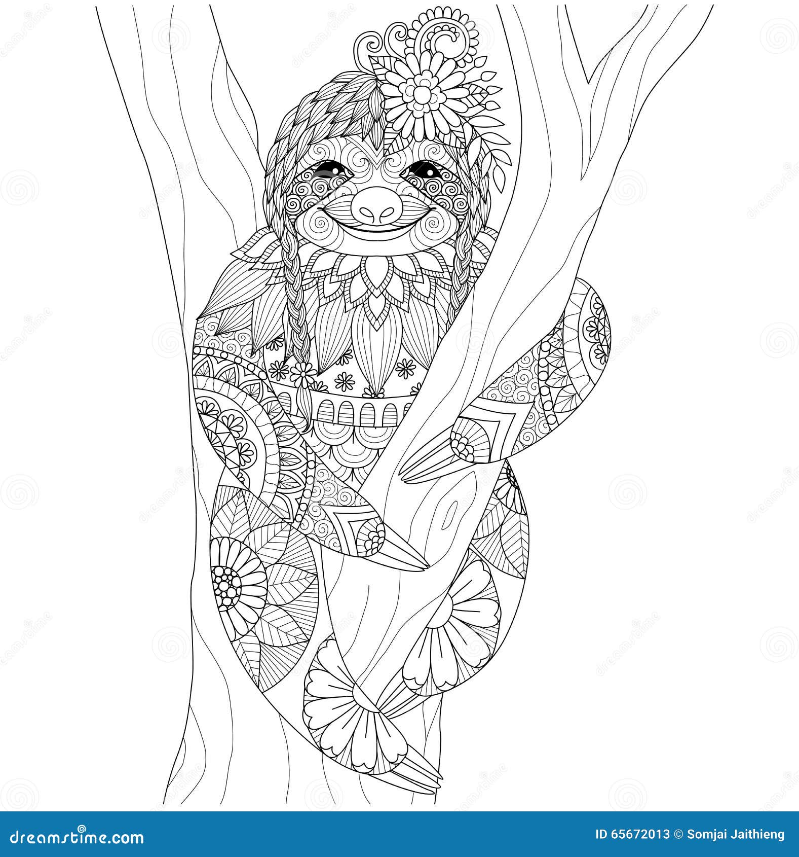 Animal Mosaic Coloring Book