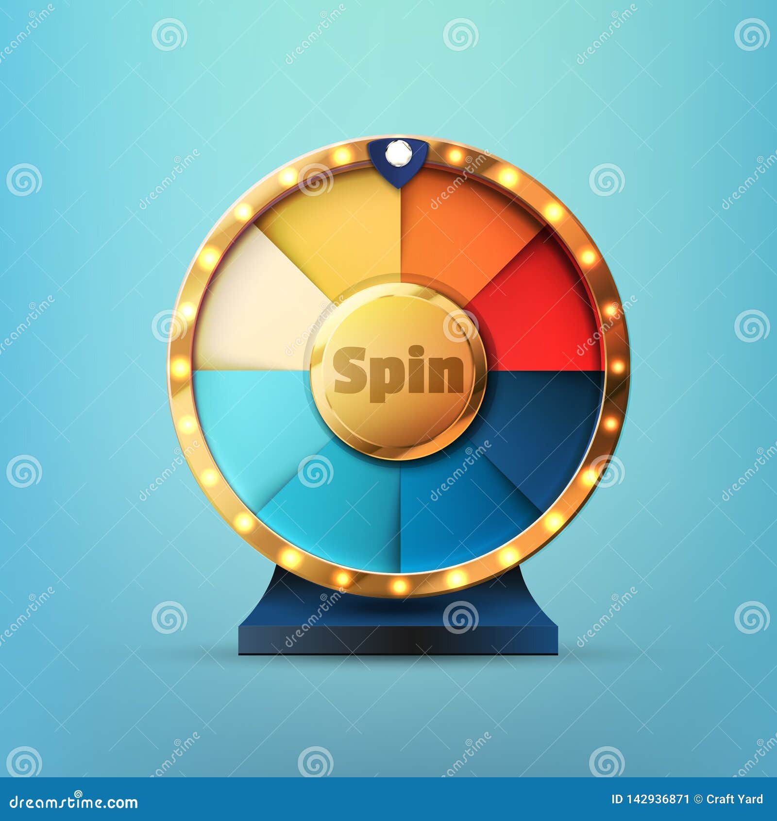 8 slots spin wheel game