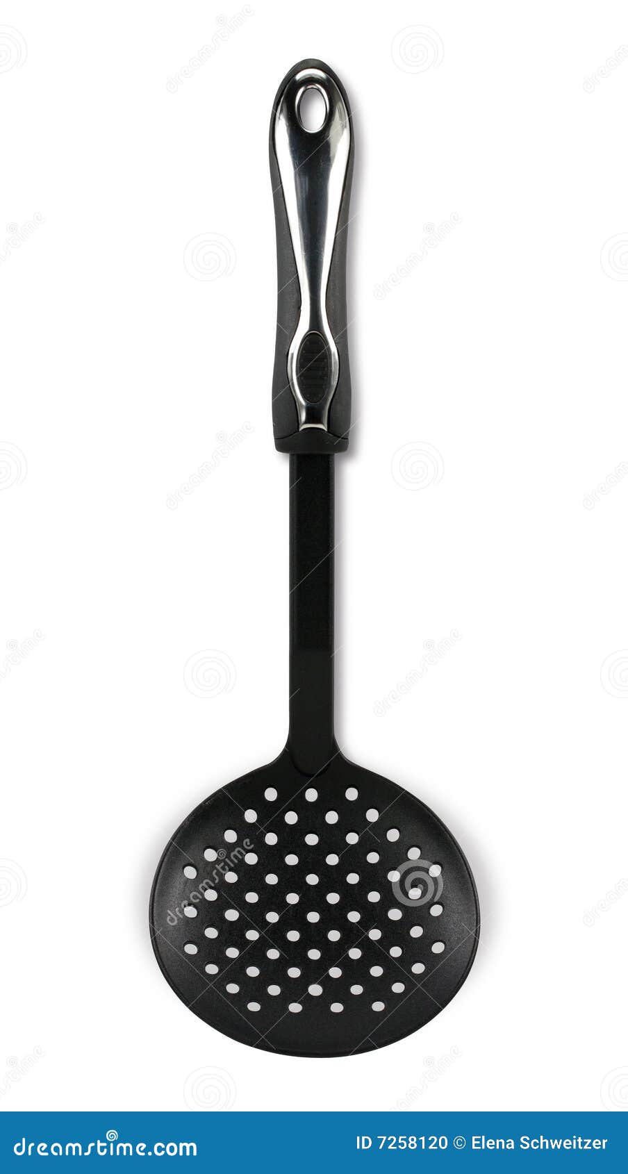 Slotted spoon stock photo. Image of single, slotted, equipment 7258120