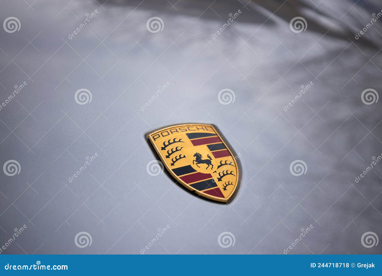 Filthy Dog Decals - Porsche Emblem