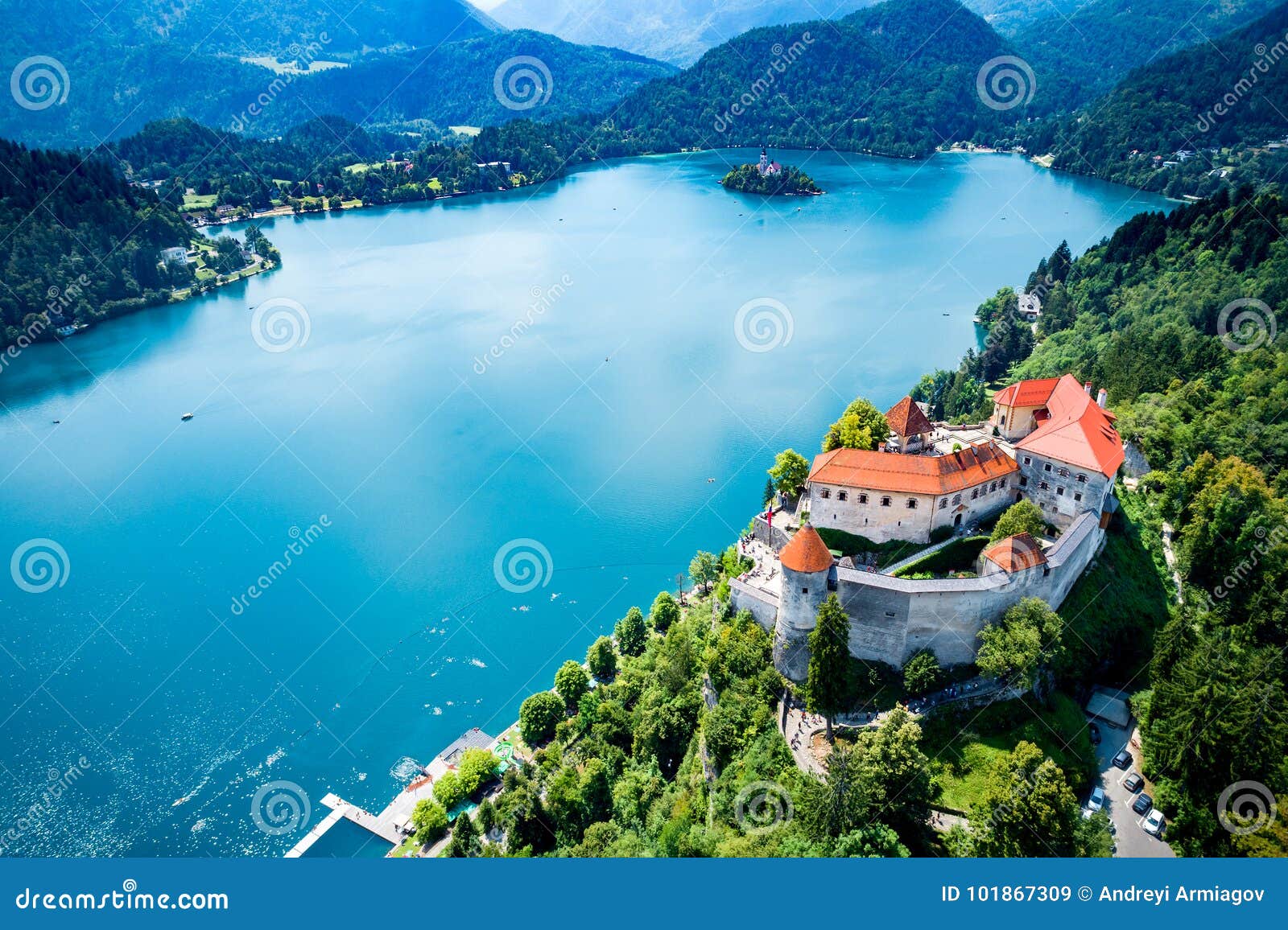 slovenia - resort lake bled.