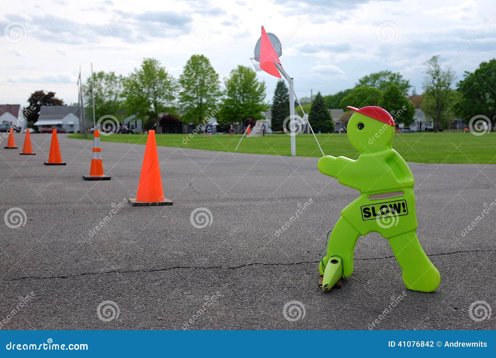 Slow Children Crossing Sign