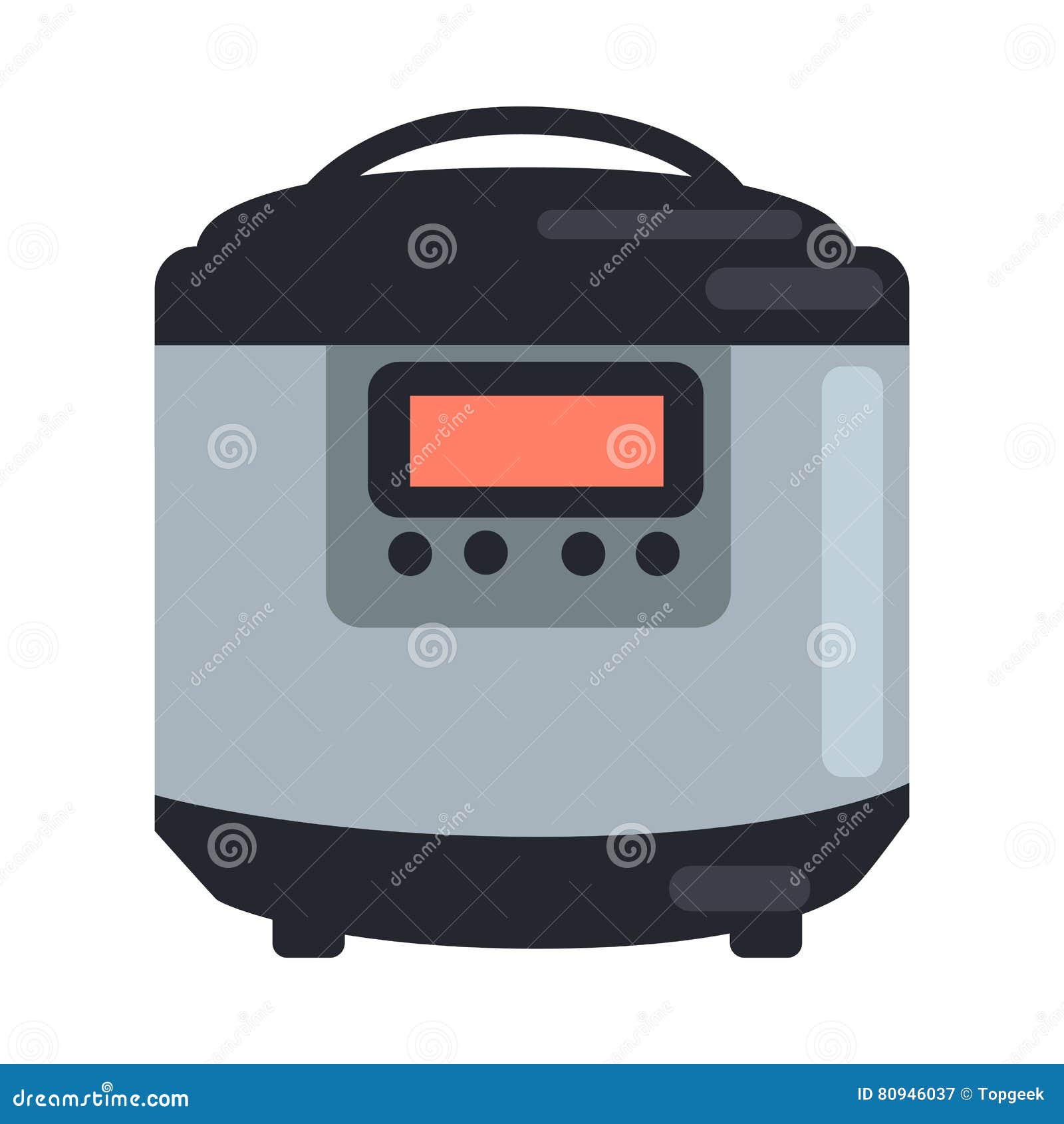 Cartoon Crock Pot Face Stock Vector (Royalty Free) 2306753087