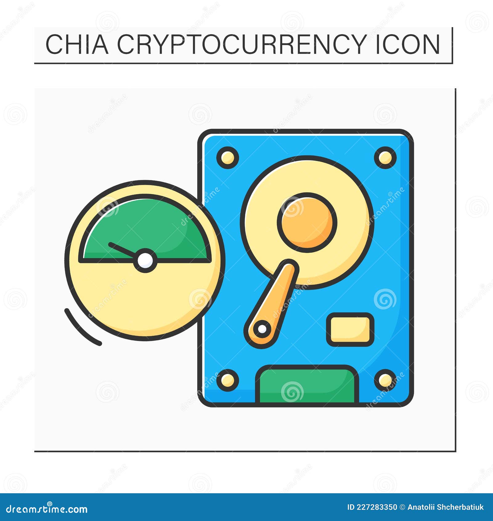 slower plotting color icon